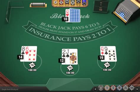 Single Deck Blackjack Jetzt online mit Echtgeld & kostenlos spielen.